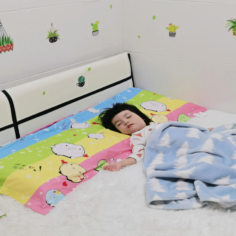 双人枕套全棉透气长枕套1.0米1.2卡通情侣网红婚庆夹棉加厚枕芯套