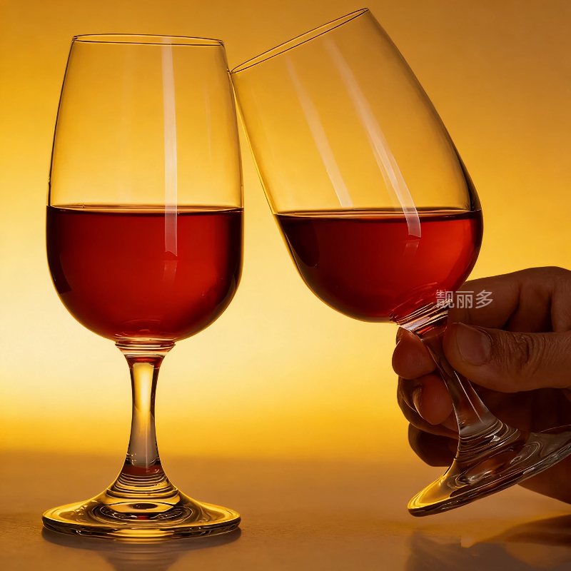无铅玻璃红酒杯透明聚会230ml小号郁金香杯家用餐厅白葡萄酒杯