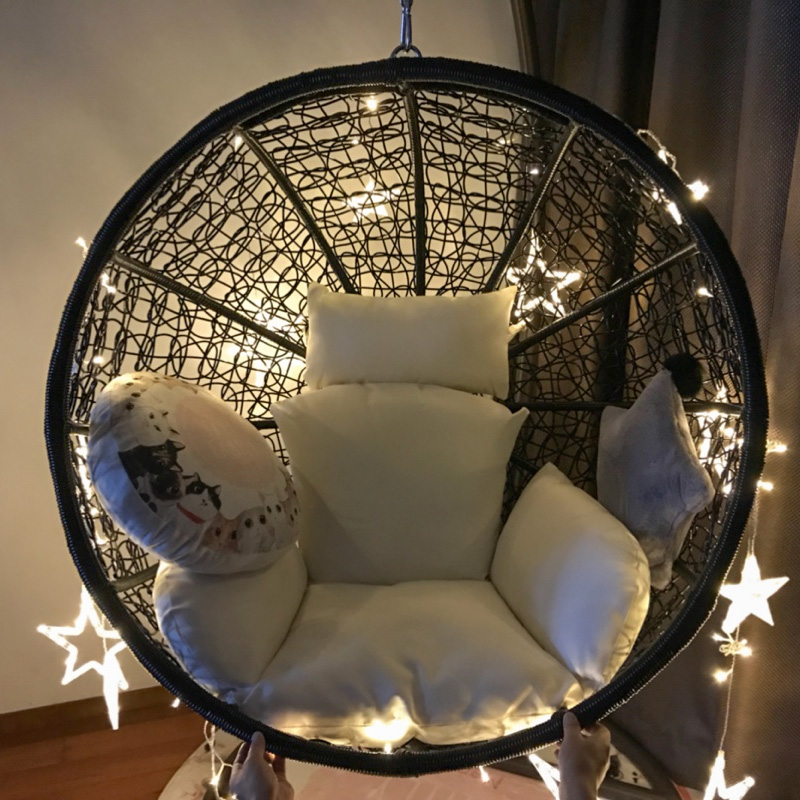 藤佳居网红鸟巢吊篮吊椅家用秋千椅室内阳台少女大人休闲吊椅藤椅|msdalam kategori perabot kediaman, luar/perabot taman, Swing luar - dari Buy2taobao.com untuk memberikan perkhidmatan ejen Taobao profesional membeli