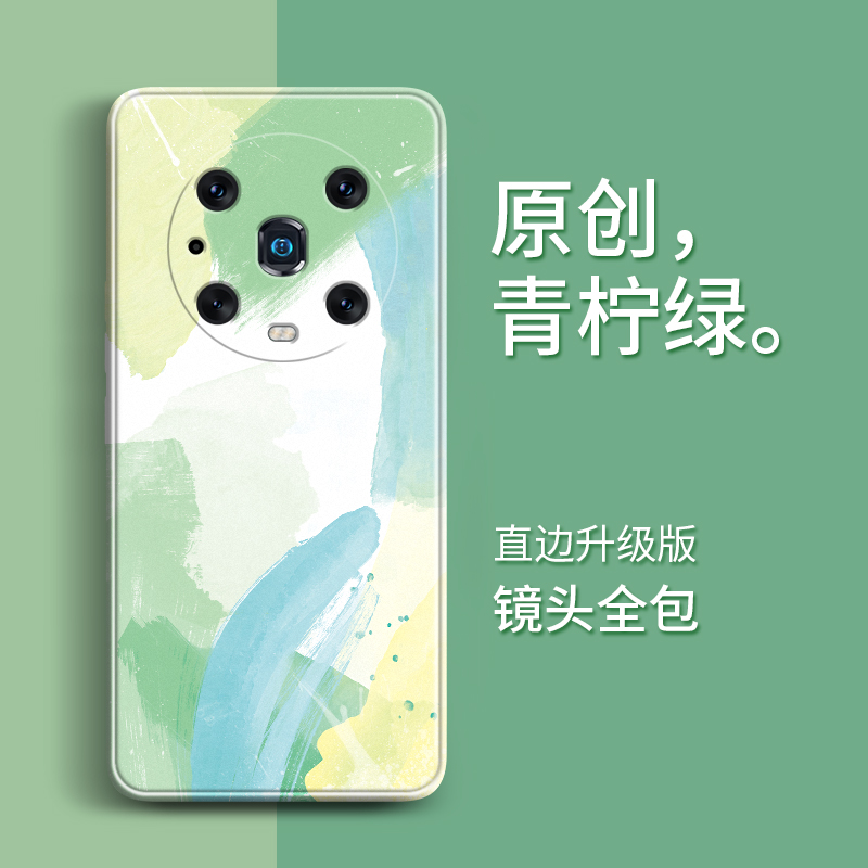 适用华为荣耀magic4手机壳新款pro液态硅胶honor魔术4majic全包防摔mgaic3保护套migac男mαgic女honormagic