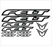 diy镂空贴纸 自行车贴纸 山地车公路车车架贴纸FELT车架贴纸 举