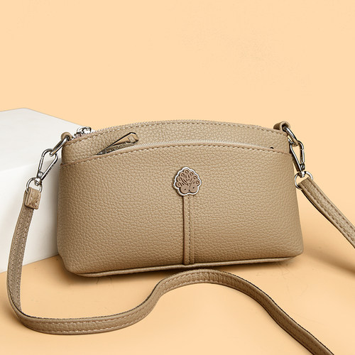 包包女士2026新款中年女包妈妈斜挎小包包手机包高级感休闲单肩包