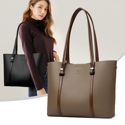 女式真皮托特包女通勤大包