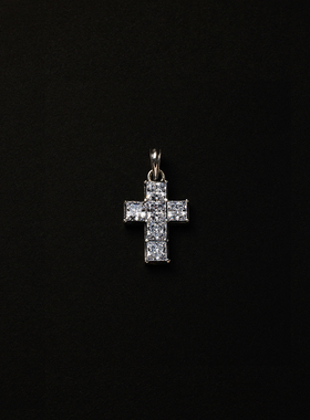 Antidote银唐草方钻吊坠