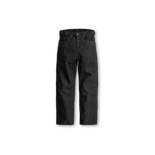 Full Count 0105BK Wide Black Selvedge Denim 宽松黑色牛仔裤