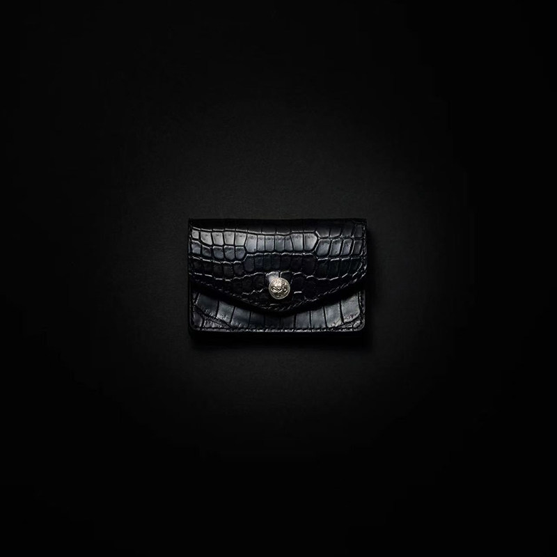 Antidote BuyersClub Card Case Crocodile 银钉 鱼皮 卡包