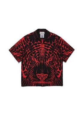 ［5折］WACKO MARIA WOLF'S HEAD HAWAIIAN SHIRT宽松夏威夷衬衫
