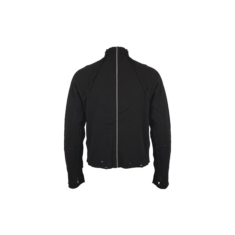 Minus High-Neck Cotton Logo Knit  半拉高领运动衫
