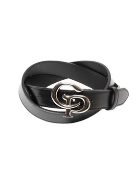 Cootie Symbol Buckle Leather Belt 日产 锌合金 字母牛皮腰带