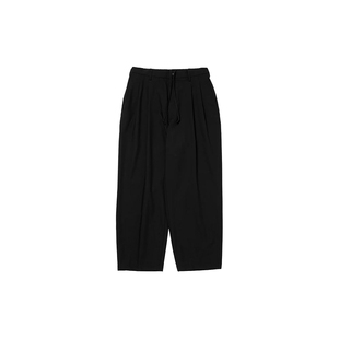 Cootie Tuck Twill Wide Trousers 78%羊毛混纺长裤 Easy