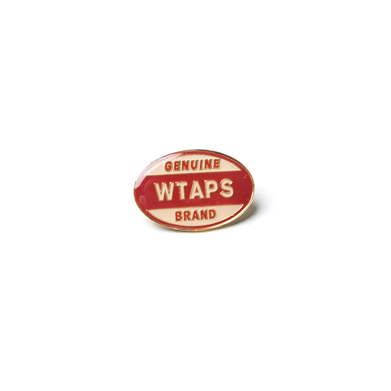 WTAPS PINS 01椭圆胸针