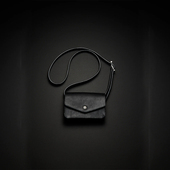 Leather Antidote BuyersClub Wearable日制小牛皮唐草银钉迷你包