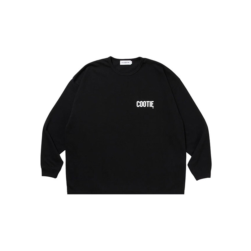 Cootie Dry Tech Jersey Oversized L/S Tee 速干面料Logo 长tee