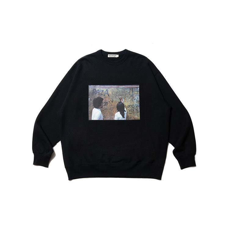 ［7折］Cootie Print Crewneck Sweatshirt-5圆领套头卫衣短款