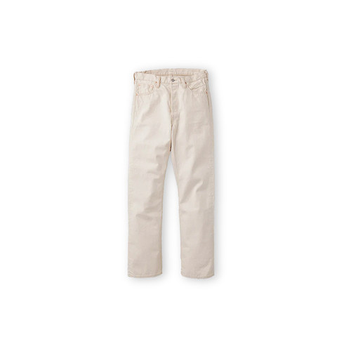 FullCount 1101EC Straight Ecru Denim 13.7oz 白色牛仔裤