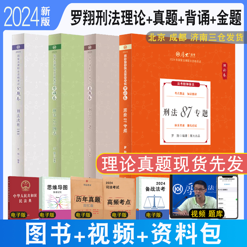 2024厚大法考罗翔讲刑法