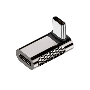 TypeC公母转接头USB-C 3.2 Gen2充电数据线100W/5A快闪充口tpyec笔记本电脑20Gbps扩展坞tpc适用华为vivo小米