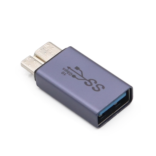 Micro USB3.0转USB母口OTG转接头MicroB公连接U盘数据线优盘接口硬盘插头转换器插口适用三星S5/Note3手机
