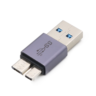 笔记本台式电脑Type-C/usb3.0高速连接线WD西部数据 移动硬盘USB3.0数据线Micro B适用三星日立希捷东芝NOTE3