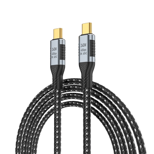 双typec数据线全功能PD超级快充USB-C音视频雷电3高清8k连接扩展坞硬盘盒显示器一线通适用苹果MacBook笔记本