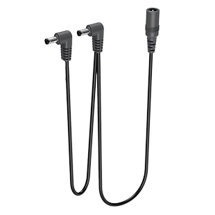 电吉他贝斯效果器单块DC电源线5.5x2.1弯头拓展拓扑线多路对接线分线器5521充电线一拖二三四五六八十1带多口