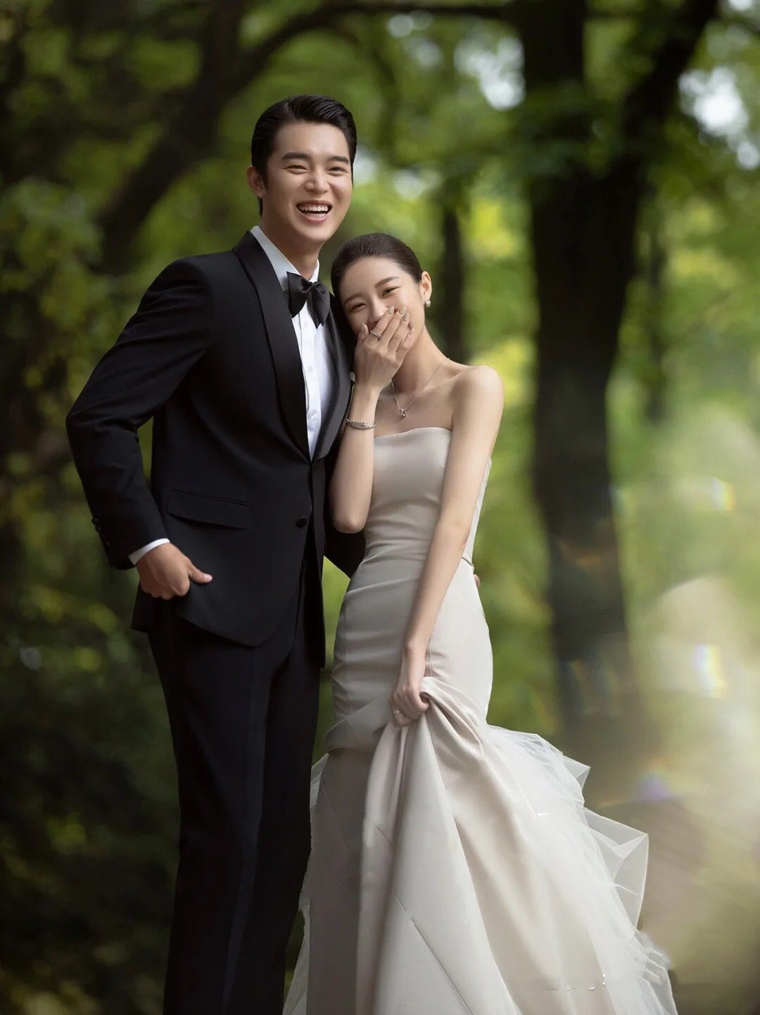 轻婚纱新娘2022鱼尾优雅修身