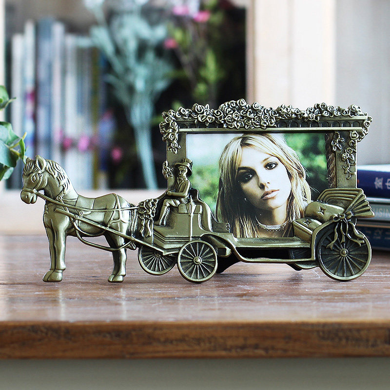 European style Retro 5 inch Photo Metal originality Photo frame Swing sets Children photo Photo Frame Photo Frame Photo Framein the Home accessories , Frame/Frames  category - from Buy2taobao.com to provide professional Taobao agent buy service