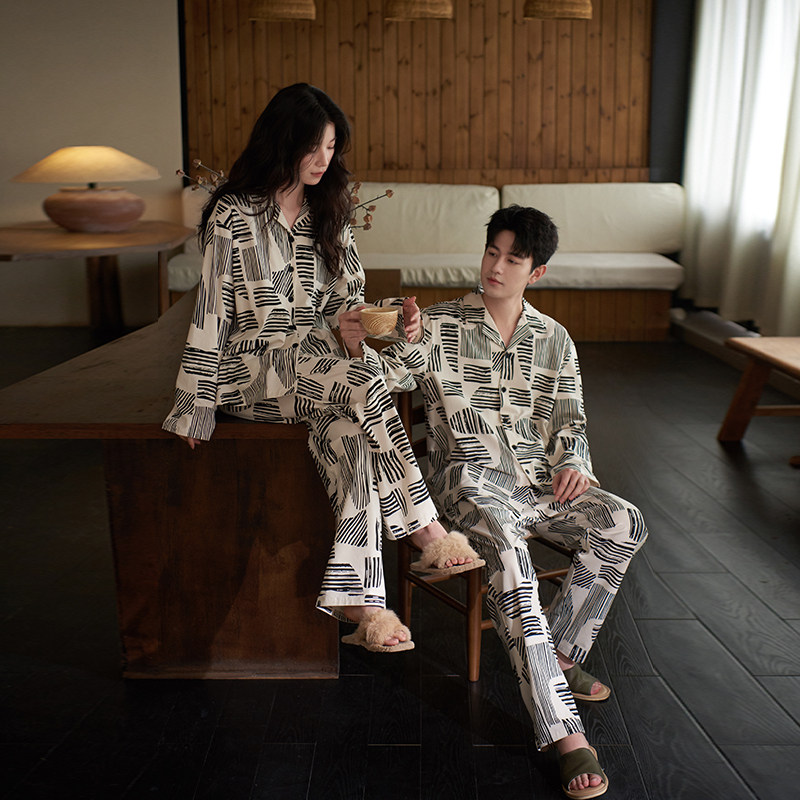 康汝雅春秋季拉架棉可外穿家居服