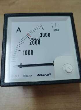售前COMPLEE KLY-T96 0-3000/6000A 2050.25 电流表 议价