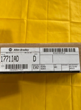 议价 AB罗克韦尔可程式设计控制器1771IAD/D控制模块PLC输入输出