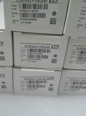 议价 CPS91D-7BT2G全新原装E+H恩德斯豪斯 数字电极cps91d-7bt2g