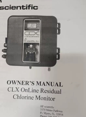 议价 美国HF Scientific CLX氯气线上检测仪DHLORINE MONITOR 200