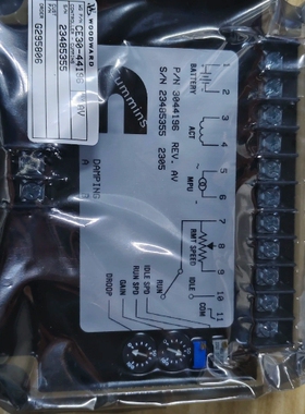 议价 CUMMINS CE30-44196 调速板 全新原装现货议价