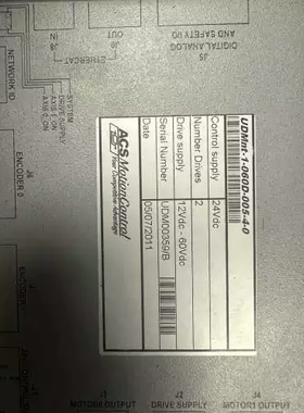 议价 ACS控制器UDMnt-1-060D-005-4-0原装议价