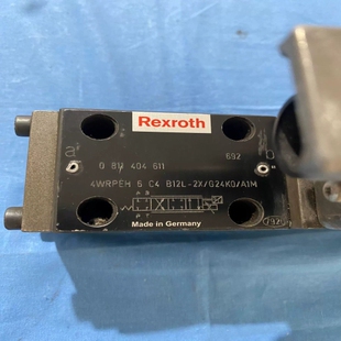 议价 REXROTH力士乐4WRPEH6C4B12L-2X/G24KO/A1M 0811404611比例
