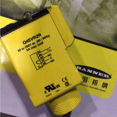 议价 美国邦纳全新原装BANNER对射60M光电Q452E/Q45VR2R/Q453E/Q4