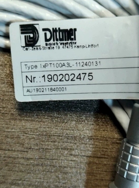 议价 德国Dlttmer 1xPT100A3L-11240131