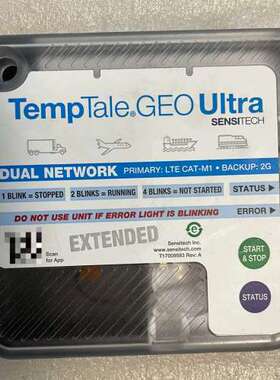 售前Sensitech TempTale GEO Ultra 双