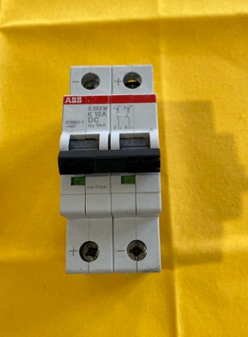 议价 ABB微型断路器S202M K10A DC 2TAZ112200R0427小型断路器