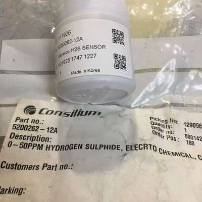 售前Consilium  5200262-12A Salwico H2S Sensor