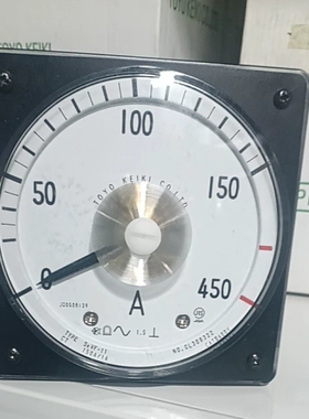 议价 TOYO KEIKI东洋计器电流表，型号SeVF-11 量程0-450A