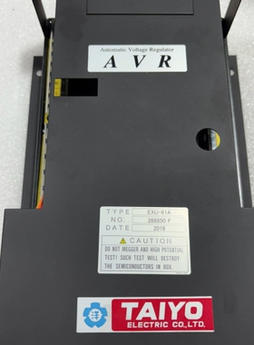 议价 TAIYO EXU-61A 自动电压调整器 全新现货议价