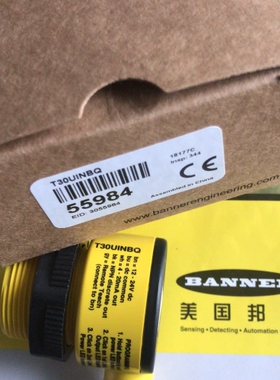议价 T30UINB T30UINB T30SP6LPQ OPBT2 美国BANNER邦纳光电感测