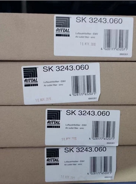 议价 威图RITTAL过滤网风扇SK 3244.600，过滤器SK3243.060