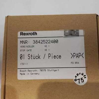 售前3842522400力士乐rexroth挡停器0842900300 R412010886 SM6-A