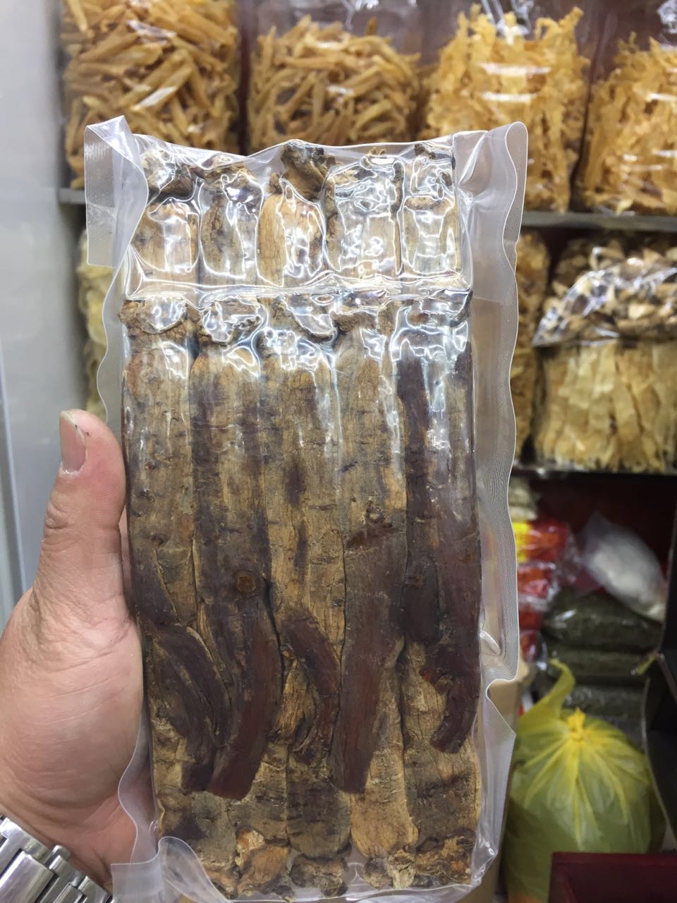 30-35g/支 集安高丽参 高丽参天字人参红参切片8年根600g