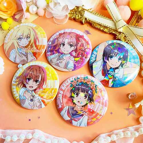 某科学的超电磁炮同人吧唧谷徽章