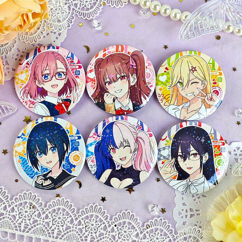 2.5次元的诱惑同人吧唧镭射周边