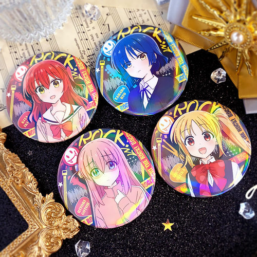 孤独摇滚同人谷吧唧周边徽章