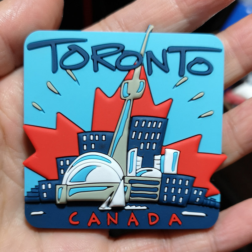 BUY AND BRING BACK Q VERSION OF MOOSE MAPLE LEAF CHINESE RESTAURANT QUEBEC TORONTO RUBBER REFRIGERATOR MAGNETS IN CANADA